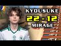 [POV PEEK] kyousuke (22-12) | Mirage | Faceit Ranked | May 17, 2026