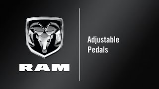 Adjustable Pedals | How To | 2020 Ram 1500 DT
