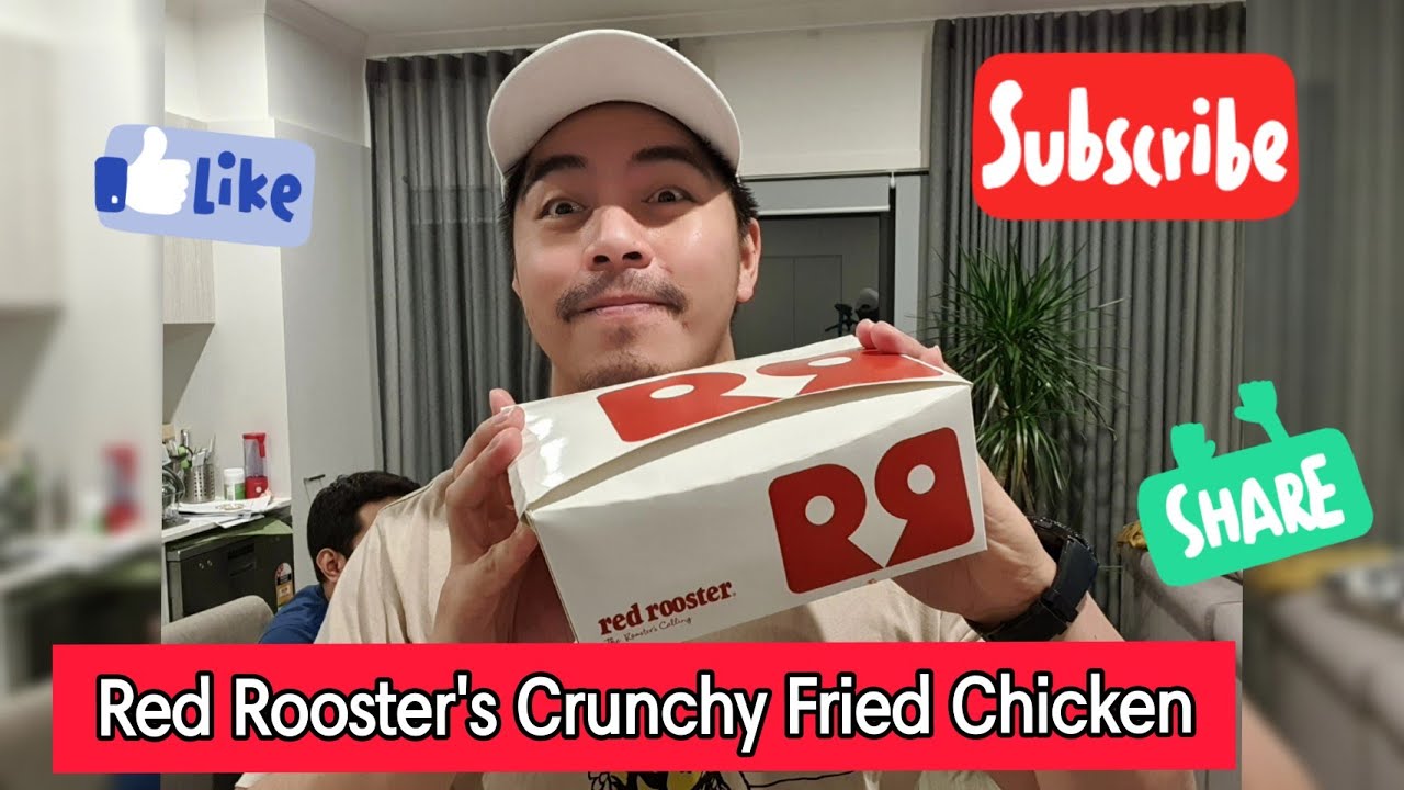 RED ROOSTER Crunchy Fried Chicken Mukbang RedRooster Australia 