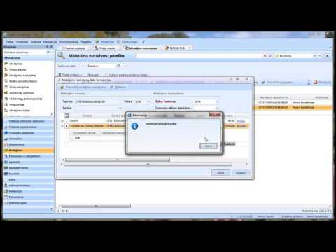 Video: Kaip Mokėti Atlyginimus 1C Per Banką Pagal Mokėjimo Nurodymus