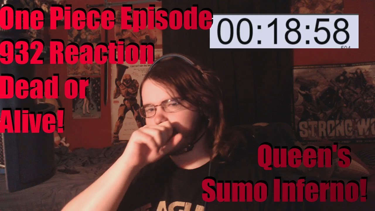 One Piece Episode 932 REACTION  Dead or Alive! Queen's Sumo Inferno! 