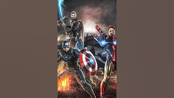 Image converted into animation video #shorts #animation #avengers