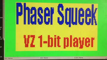 VZ200/VZ300 1-bit music tune. Engine : Phasersqueek