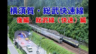 【Nゲージ 】横須賀・総武快速線E217系、113系、253系　後編（総武線快速編）　内装塗装＆ウェザリング　レイアウト走行シーン【4K 鉄道模型】