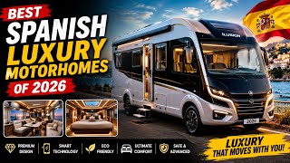 Best Spanish Luxury Motorhomes of 2026 🇪🇸 Ultimate Mobile Mansions on Wheels!