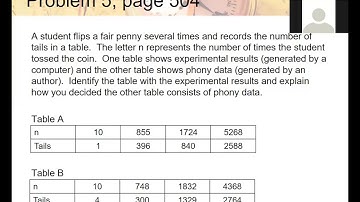 MATH 3133 003 Section 9.1 Basics of Probability Part 2