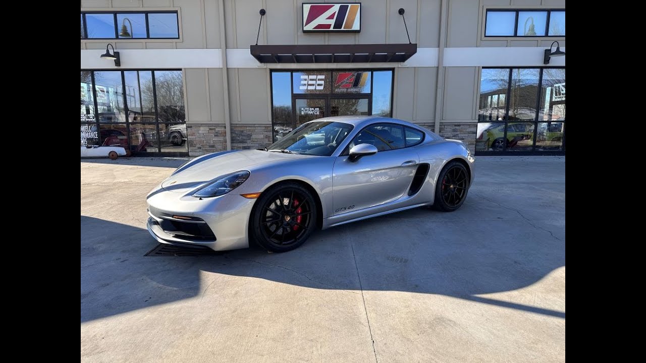 500-Mile 2021 Porsche 718 Cayman GTS 4.0 6-Speed