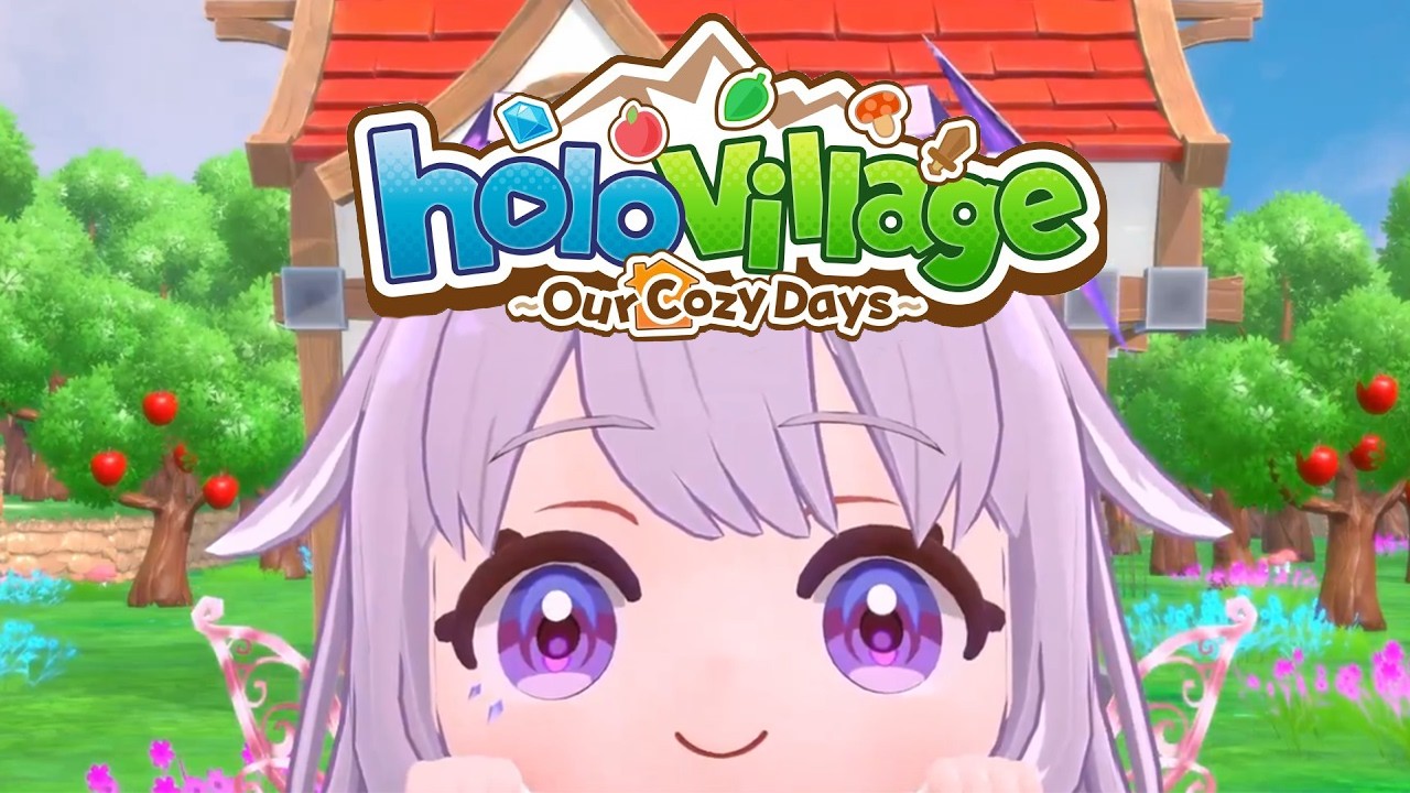 【holoVillage: Our Cozy Days】BIBOO IN A COMFY GAME? MY DREAM COME TRUE!!!