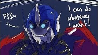 Famous “I Can Do Whatever I Want” Optimus Prime Comic Dub Wealth