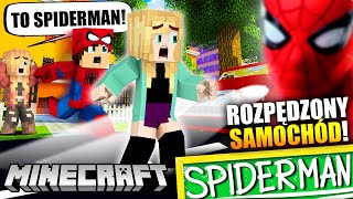 URATOWAŁEM JĄ przy NICH?! *dowiedzieli się, że jestem SPIDERMANEM?! | MINECRAFT EKSTRA SZKOŁA