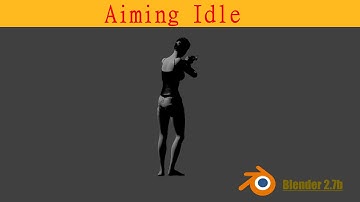 How to aim Animation in Blender 2.79b 2021 P2 | By PFG