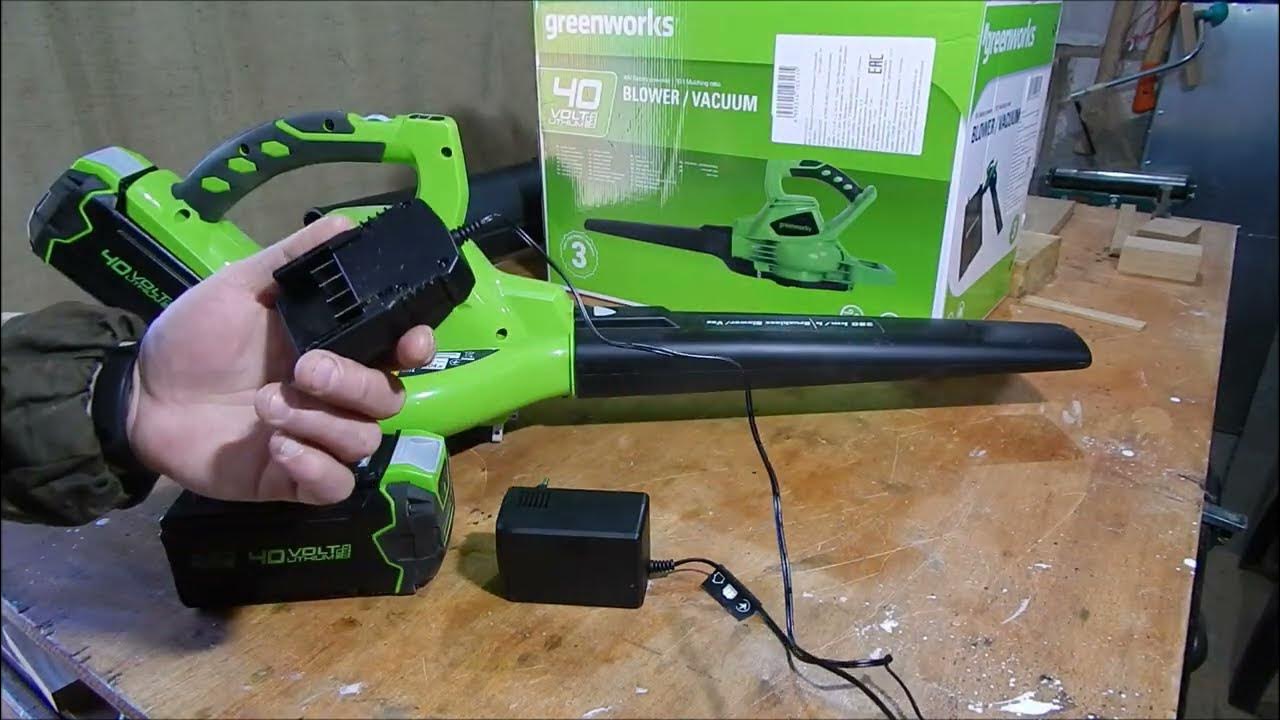 Дунул по-взрослому. Обзор воздуходувки / садового пылесоса Greenworks ...