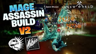 Void / Ice Gauntlet "Mage Assassin" 1 Shot Build V2 ❄️(Updated) | New World PvP ⚔️ (1.2 Patch)