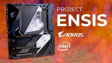 AORUS Ensis feat. AORUS Z490 Xtreme Waterforce & Intel i9 10900k Part 1 - Introduction #Ensis