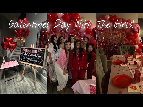 GALENTINES DAY VLOG!💌🎀