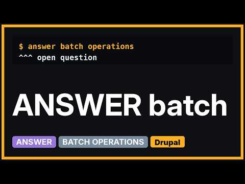 Drupal: Why doesn't the batch process start?