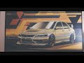 Ремонт фары на Lancer Evo VIII