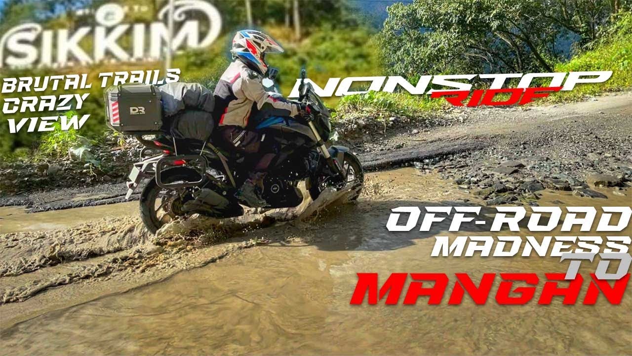 Sikkim Begins! | INSANE Off-Roads to Mangan Kolkata → Sikkim 683 KM NONSTOP Ride | Day 1 Part 2