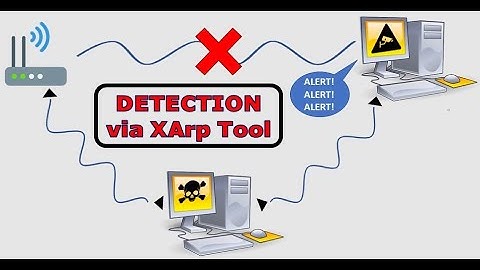 Detect ARP Attacks via XArp Tool