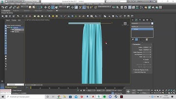 3Ds Max - Basic Modelling Tutorials / Curtain