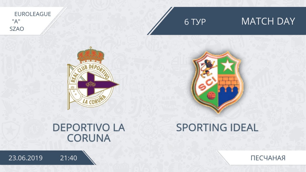 AFL19. EuroLeague. SZAO. Division B. Day 6. Deportivo La Coruna - Sporting Ideal camera iphone 8 plus apk