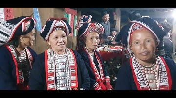 Đám cưới bản dao và hát đối đáp các đôi nam nữ| A pú