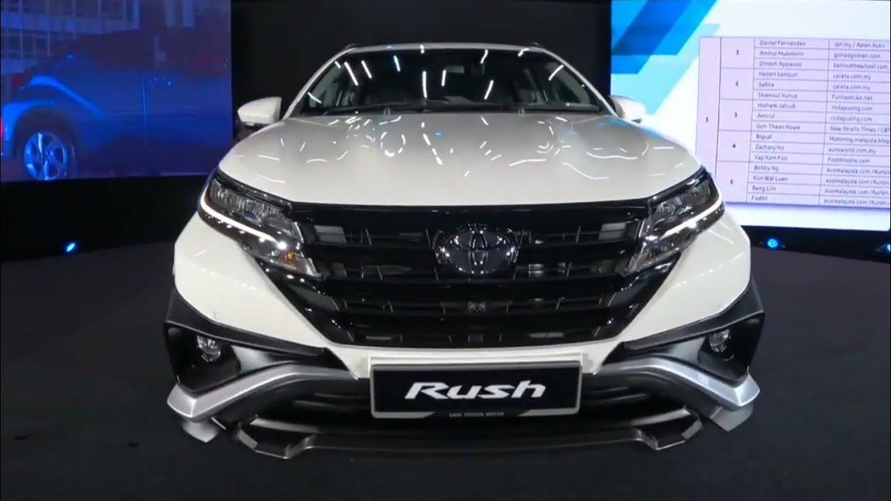 Toyota Rush 2019 rebadge jadi Perodua Aruz, 7 Tempat Duduk 
