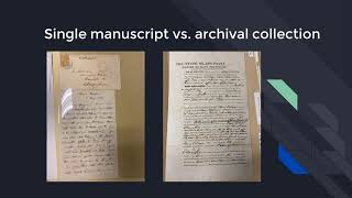 Full Beyond Books: Cataloging Archival Materials Pt. 1 Update