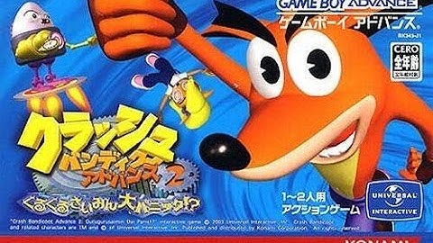 Crash Bandicoot Advance 2: Gurugurusaimin Dai Panic (GBA) Unboxing and Gameplay!