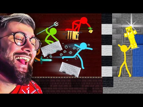 Видео: АНИМАЦИЯ ПРОТИВ МАЙНКРАФТА ► Ultimate Minecart Race - Animation vs. Minecraft Shorts Ep 31 | Реакция