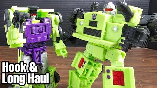 Four Down Two to Go Transformers Studio Series 86 Hook & Long Haul