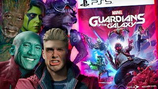 Seguramente el mejor juego de Marvel GUARDIANES de la GALAXIA es tremendo