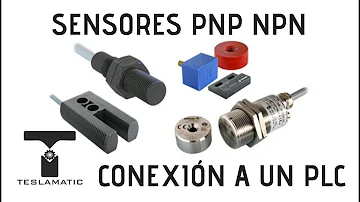 ¿Cómo conectar un sensor PNP y NPN a un PLC?