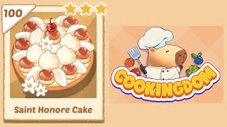 Cookingdom Level 104 Saint Honore Cake | Game Walkthrough🎮