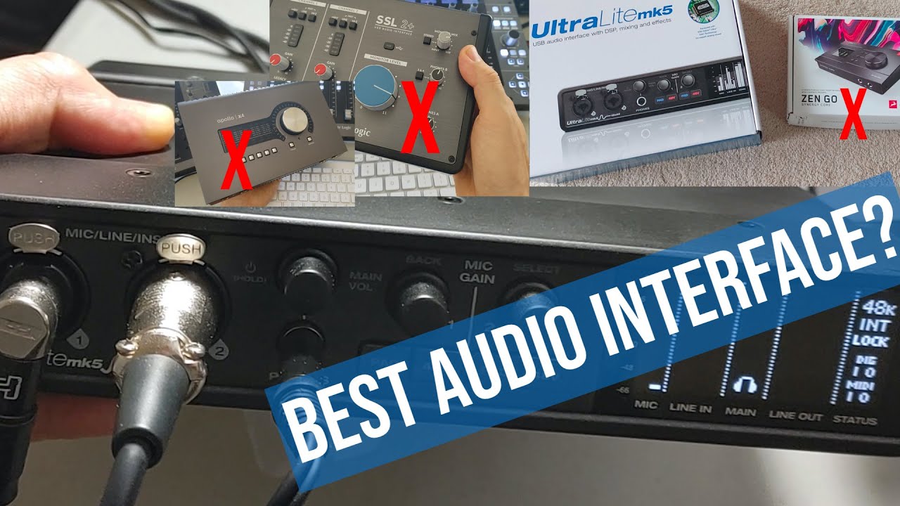 MOTU UltraLite mk5 - Why I Love it!