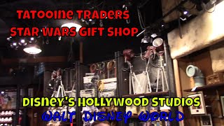 Tatooine Traders Star Wars Gift Shop Disneys Hollywood Studios
Tatooine Traders is the gift shop you will enter as you exit from Star Tours - The Adventure Continues at Disneys Hollywood Studios. All Star Wars merchandise from clothing, toys, collectibles and you can create your own Light Saber. Tatooine Traders Star Wars Gift Shop Disneys Hollywood Studios