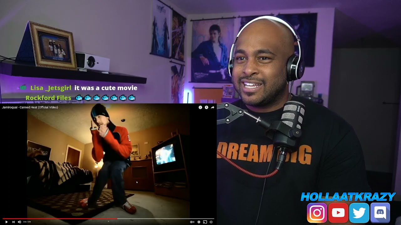 First Time hearing Jamiroquai Canned Heat Reaction YouTube