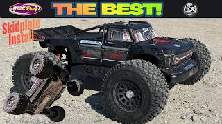 Arrma Outcast 8s EXB - M2C Skidplate Install & Bash