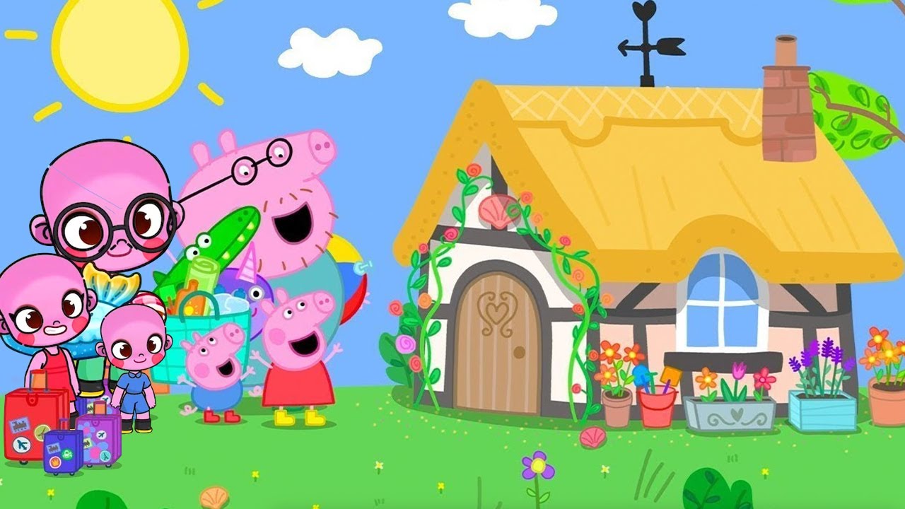 Peppa Pig In Avatar World 🐷 A casa de férias 🏠 | Episódio Completo