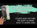Cottagecore Florals | Sticker Book Flip-Thru | The Happy Planner | Back to School 2023