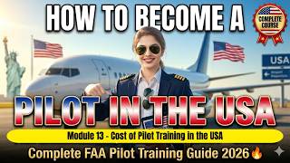 Module 13 – Cost of Pilot Training in the USA #PilotTraining #Pilot #Aviation #faa #vlogs