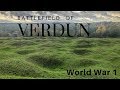 Battlefield of Verdun, France - World War 1