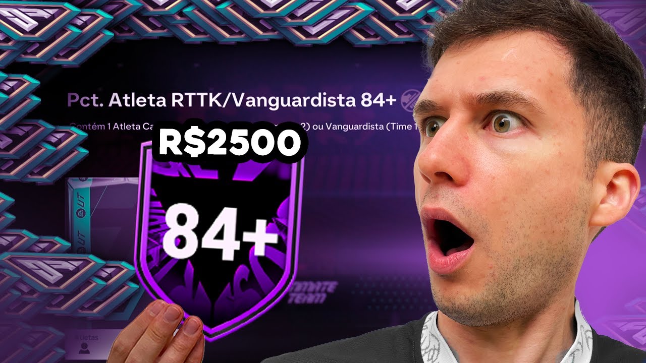 VÁRIOS PACKS RTTK OU VANGUARDISTA 84+ & GASTEI 57K DE FC POINTS NA LOJA!!! EA FC 24 - UT