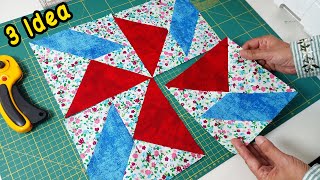 3 Ideas 🦋From Scraps to Stunning: Patchwork Transformation