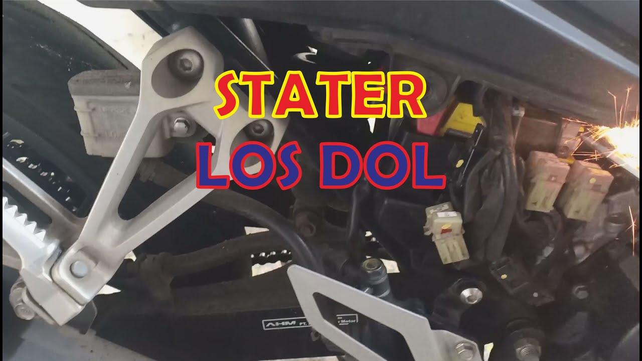 Stater Supra GTR ERROR nyala tanpa Dikontak