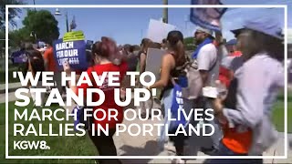 Portland’s March For Our Lives protesters say they are committed to making a change