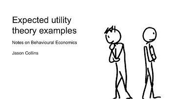 Expected utility theory examples