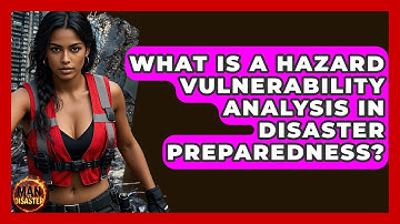 What Is A Hazard Vulnerability Analysis In Disaster Preparedness? - Man vs. Disaster