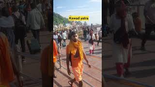 kawad yatra haridwar se delhi #harharmahadev #ganga #kawadyatra #babadham #vlog