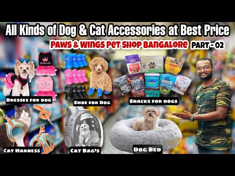 All Kinds Of A To Z Dog And Cat Accessories At Best Price At Paws x Wings Shop Bangalore |Part - 02